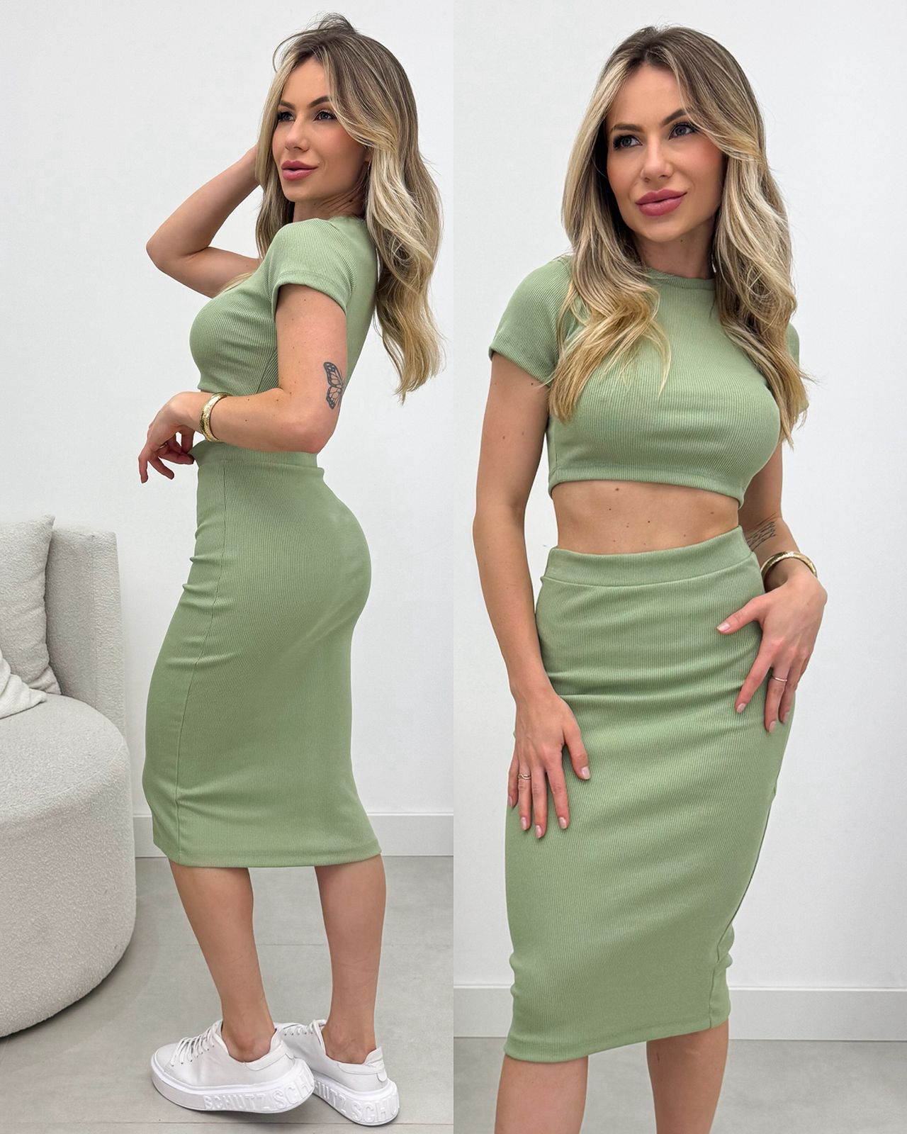 BLACK Conjunto Paloma Verde 116486