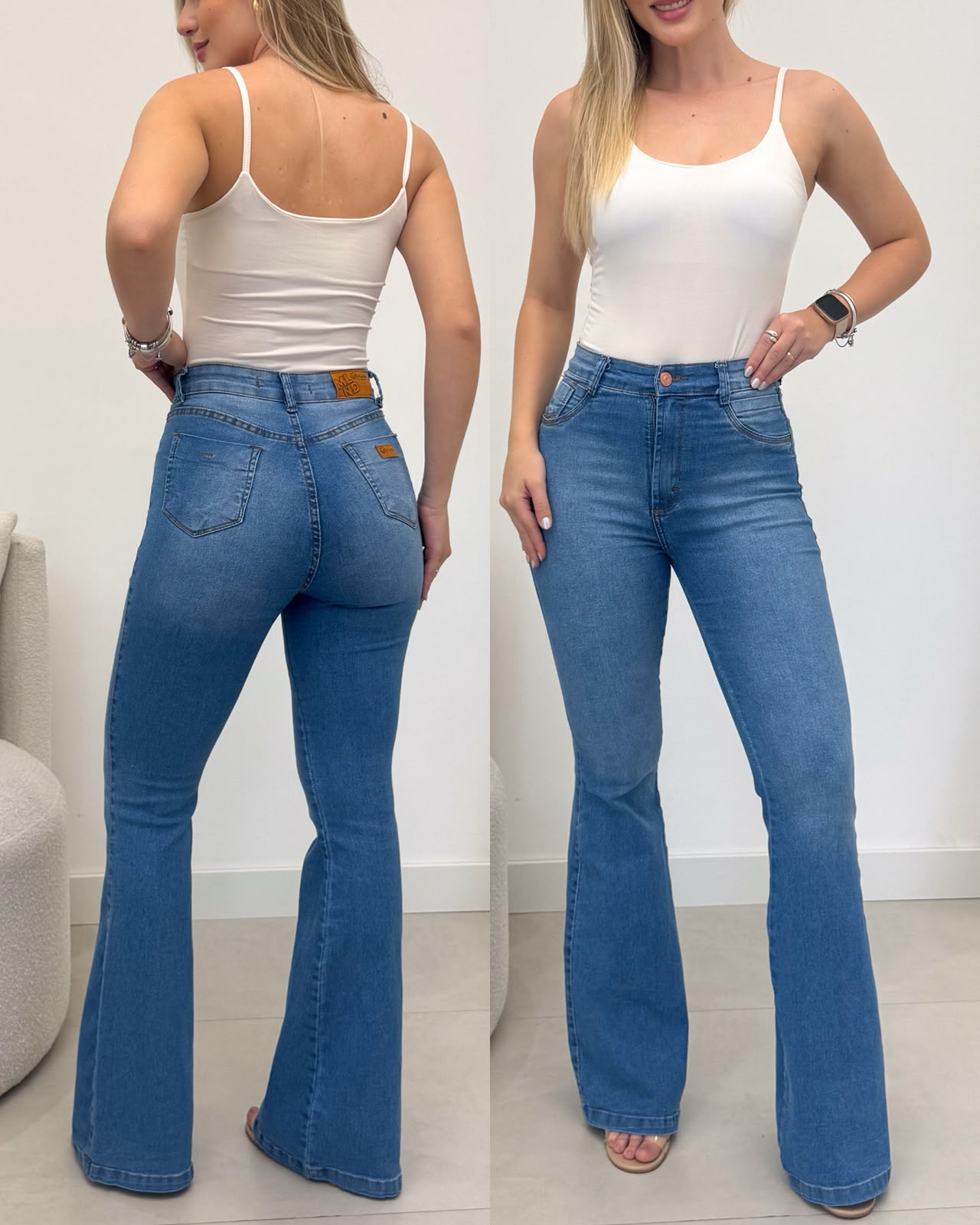 Calça Jeans Melinda Lucimara 136255