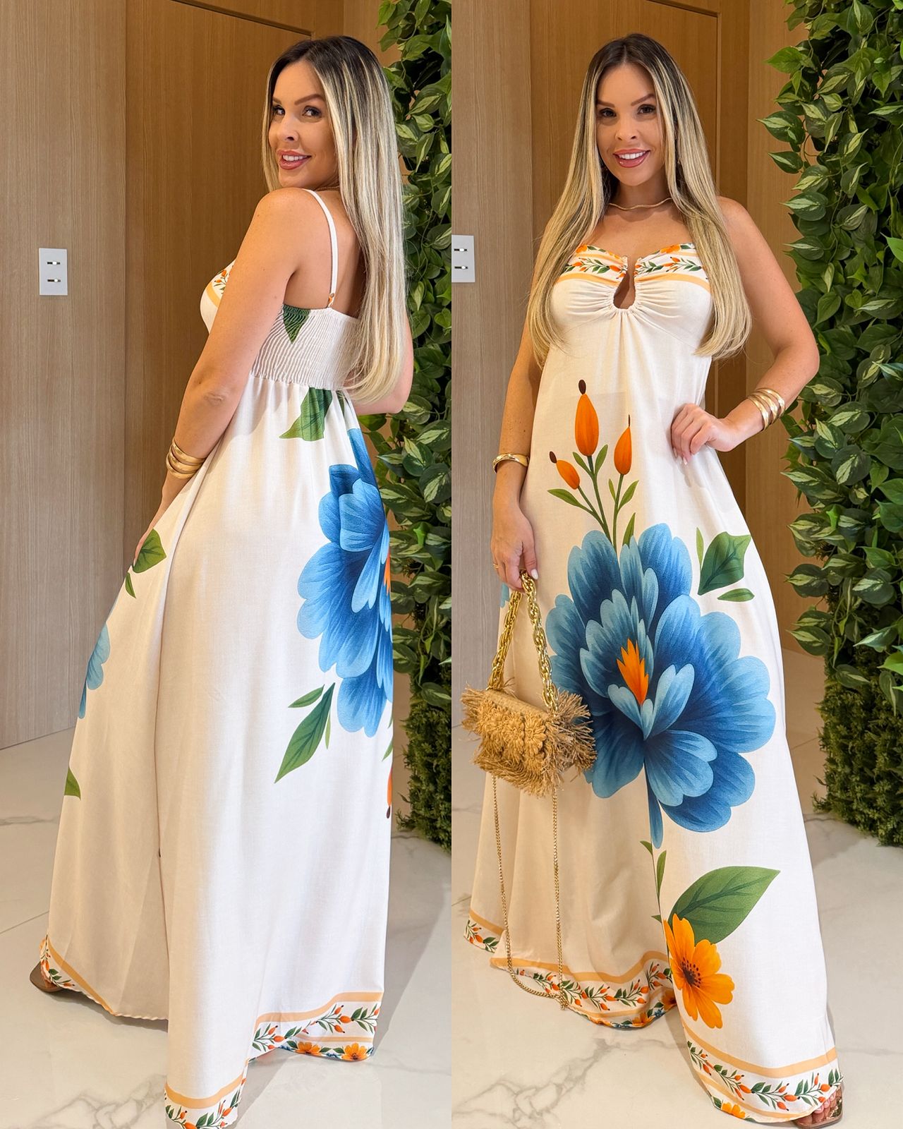 Vestido Melani Bege 119651