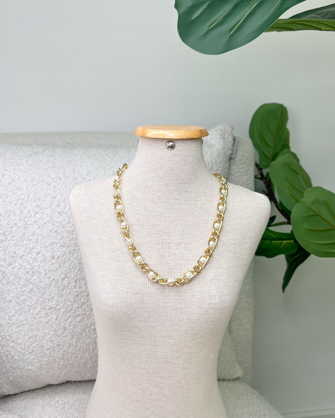 Colar Mania Essenza Dourado 124083