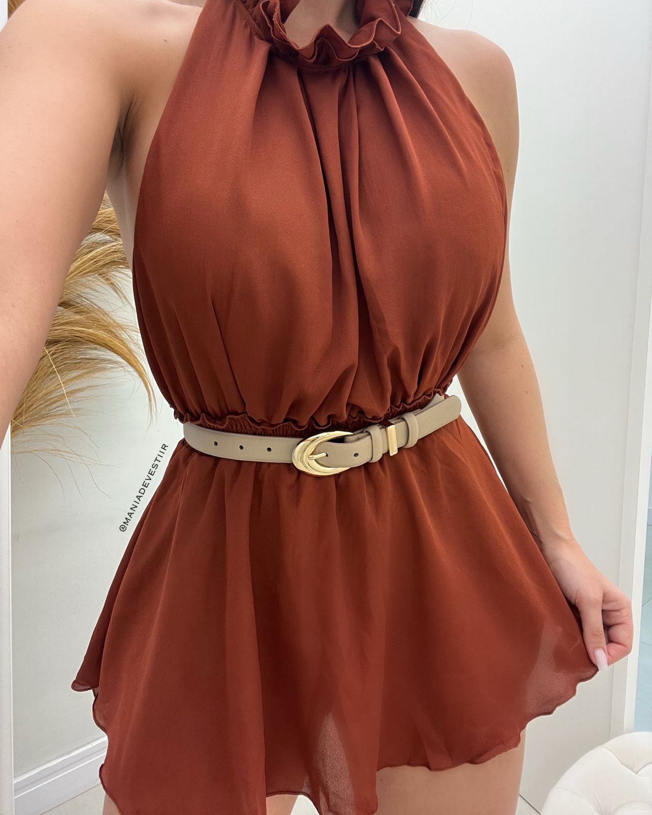 Cinto Marilia Bege 91504