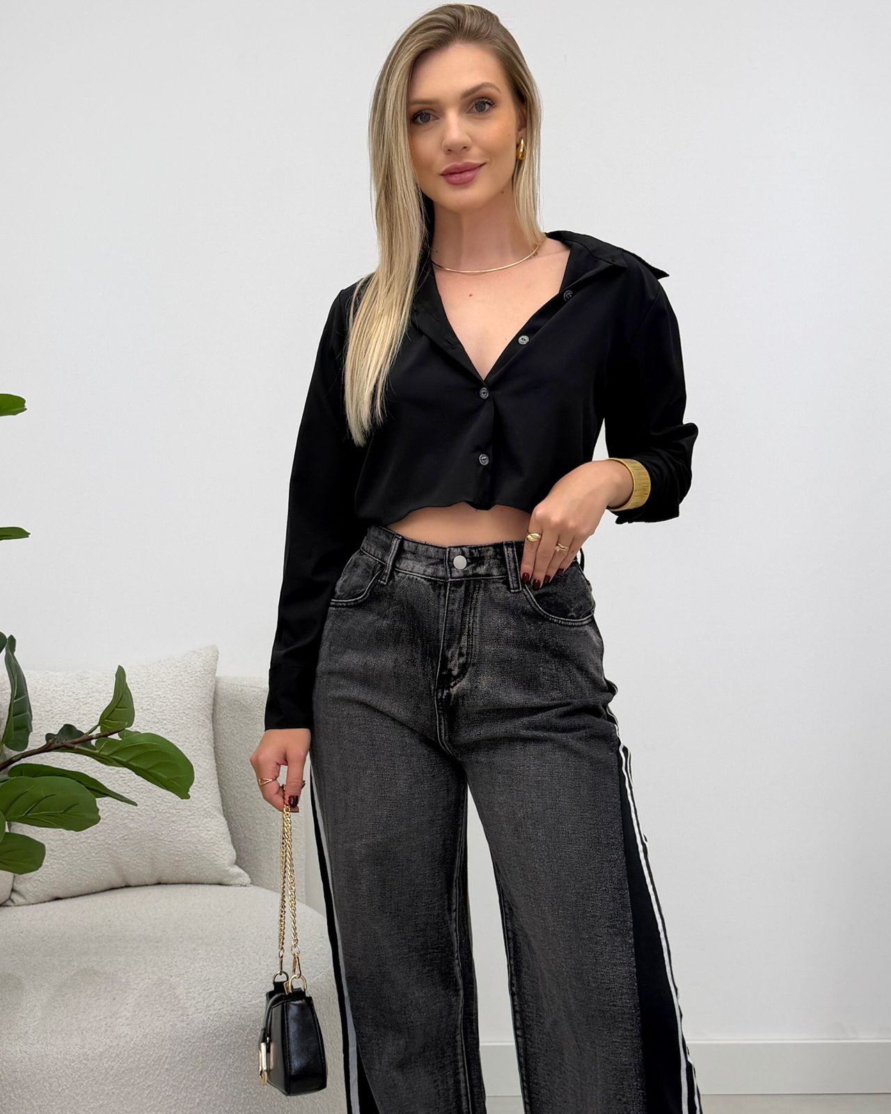 Cropped Camisa Isabela 127318