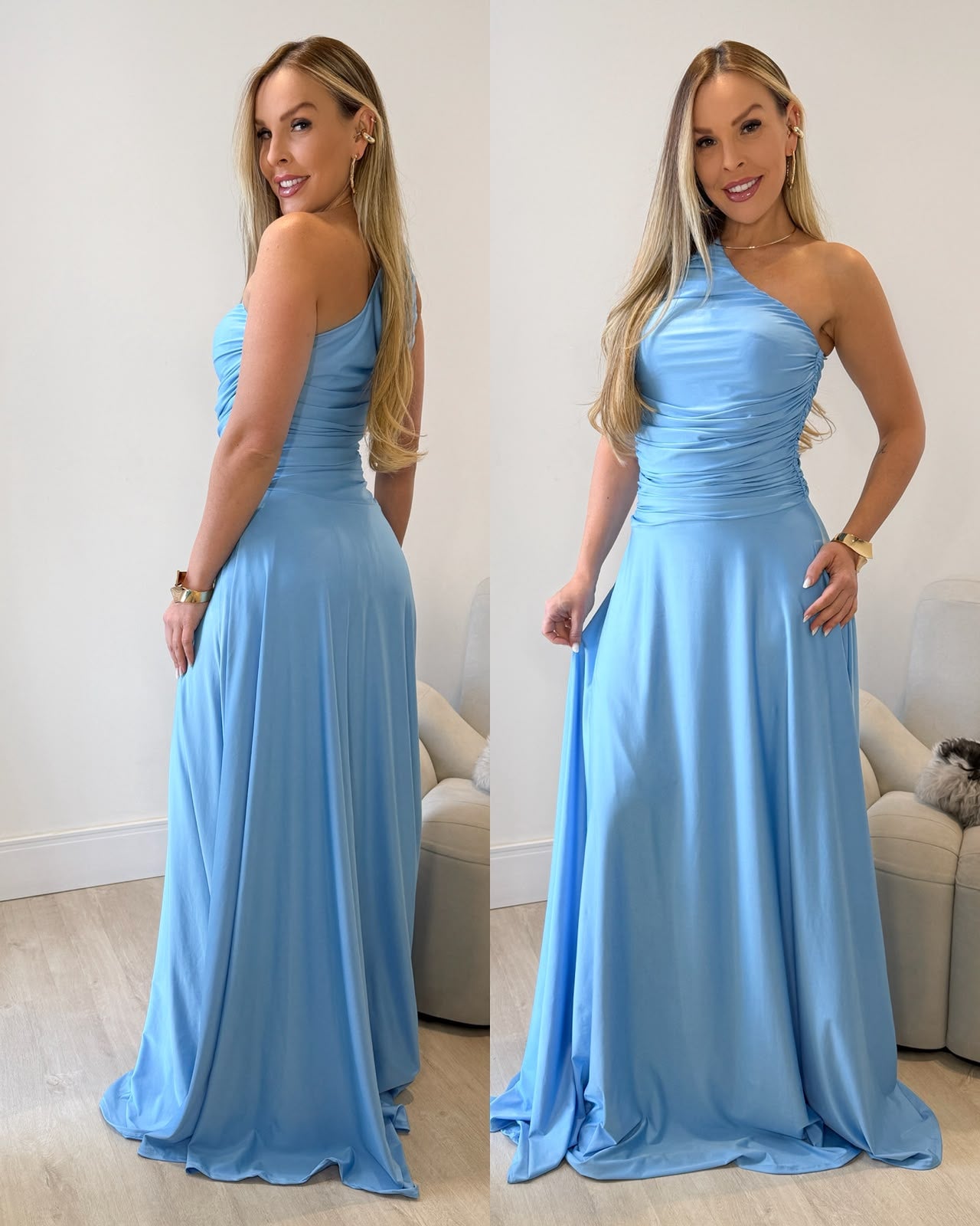Vestido Fernanda Azul 136600