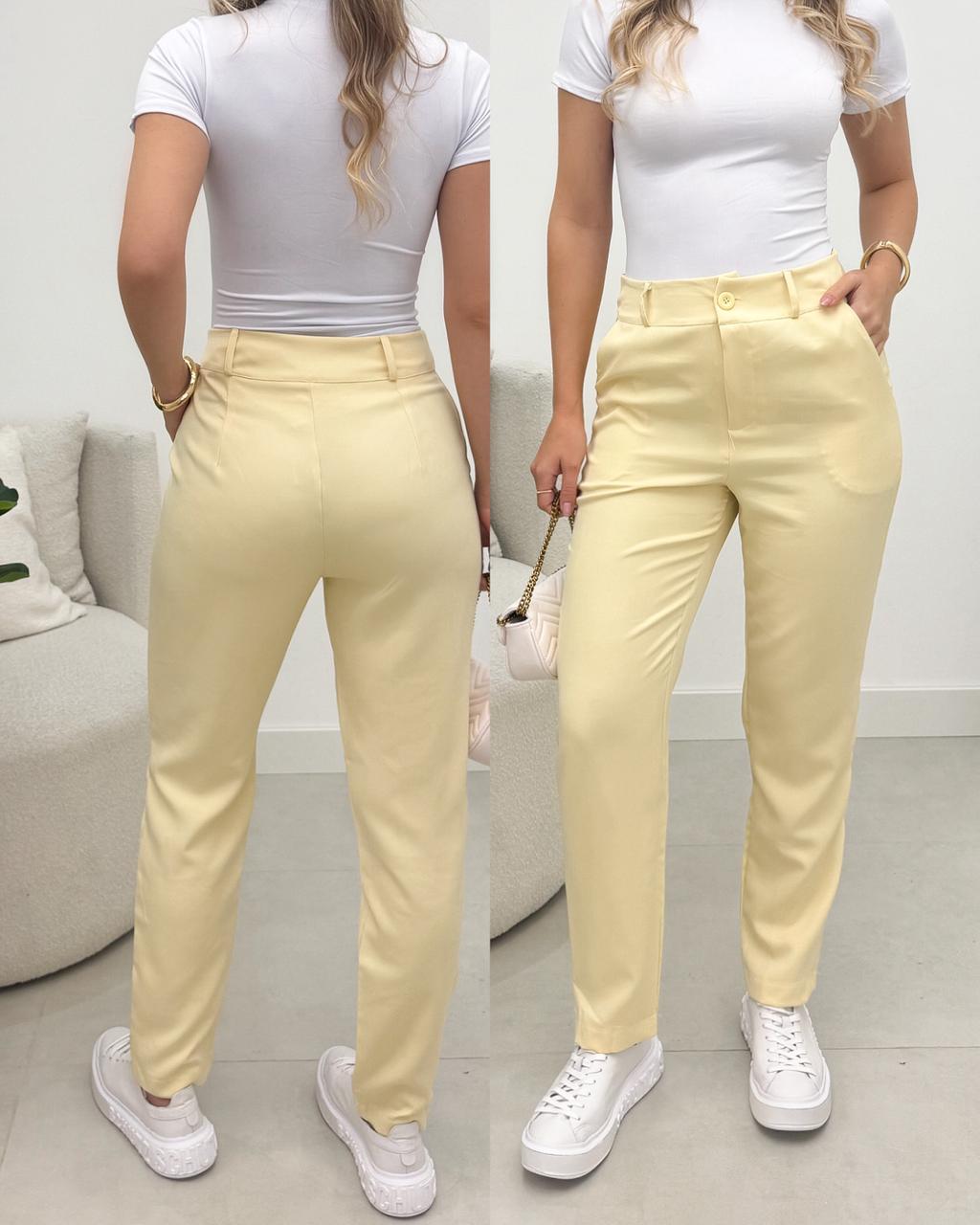 BLACK Calça Cintia Amarelinho 116646