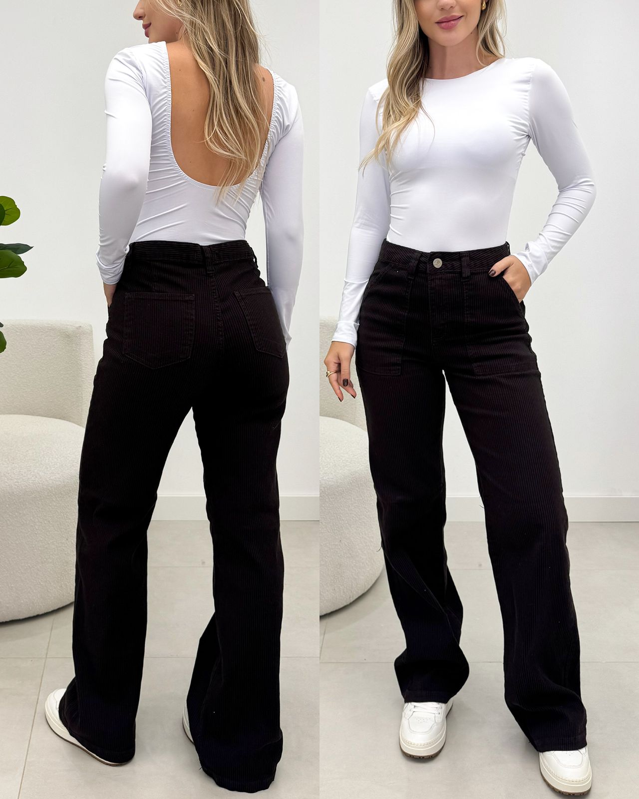 Calça Jeans Nexo Angélica Chocolate 133928