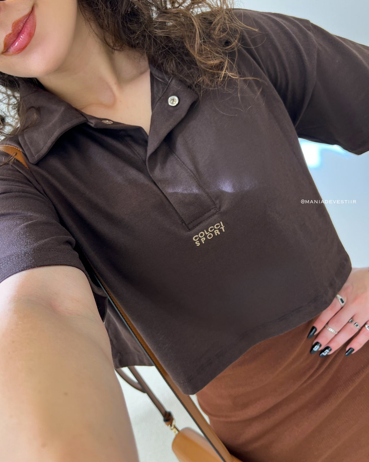 Cropped Colcci Chocolate 100263