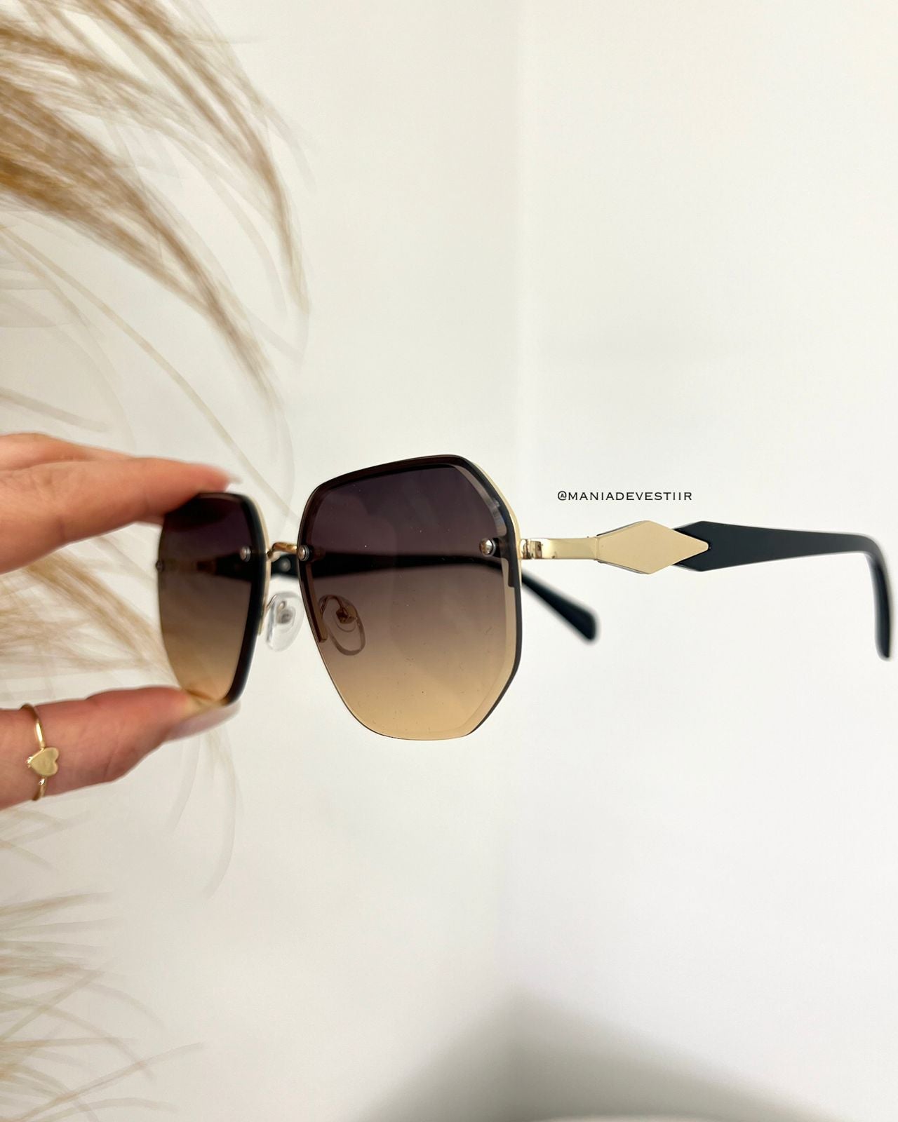 Óculos De Sol Veneza Marrom 110077