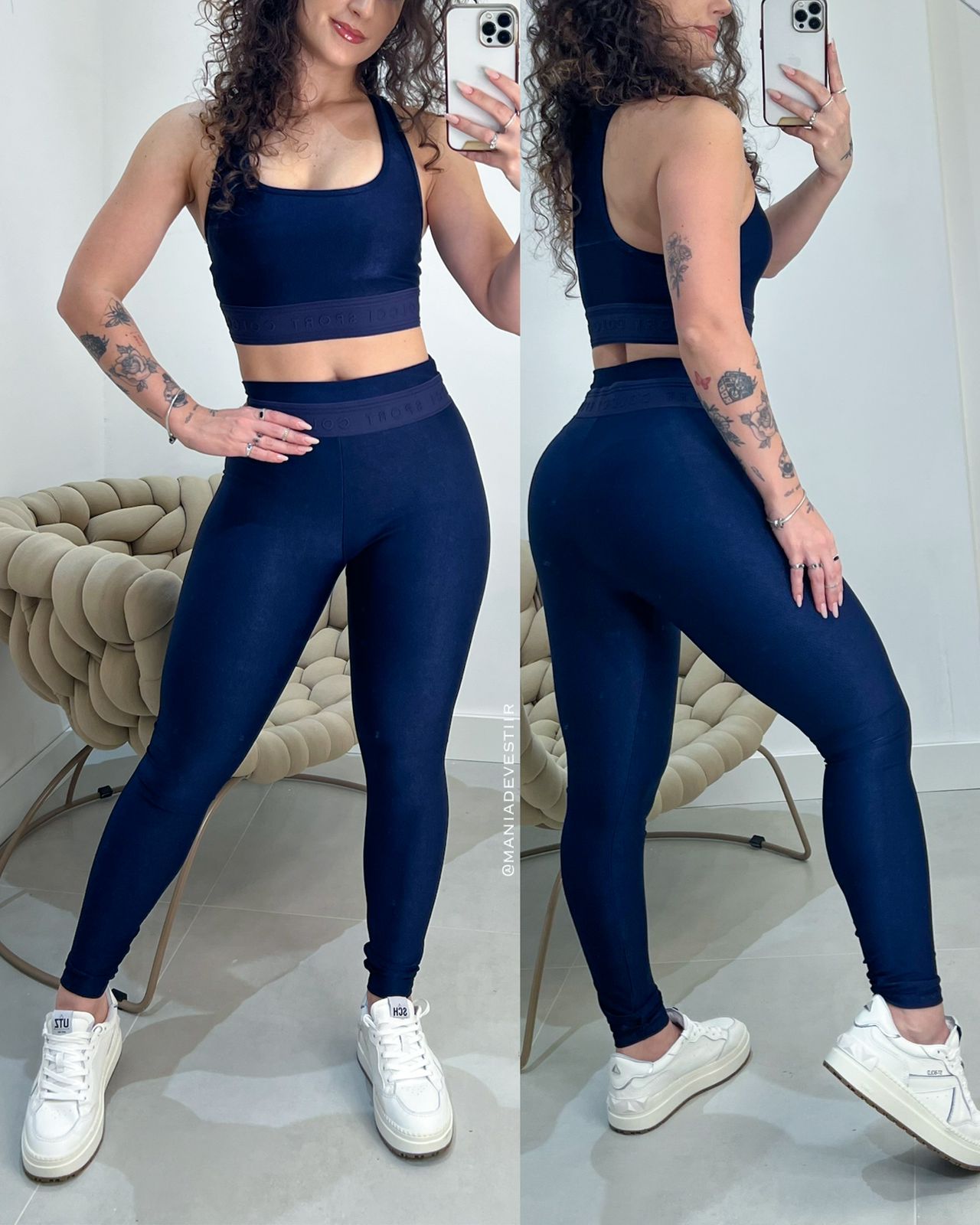 Calça Legging Colcci Azul 99860