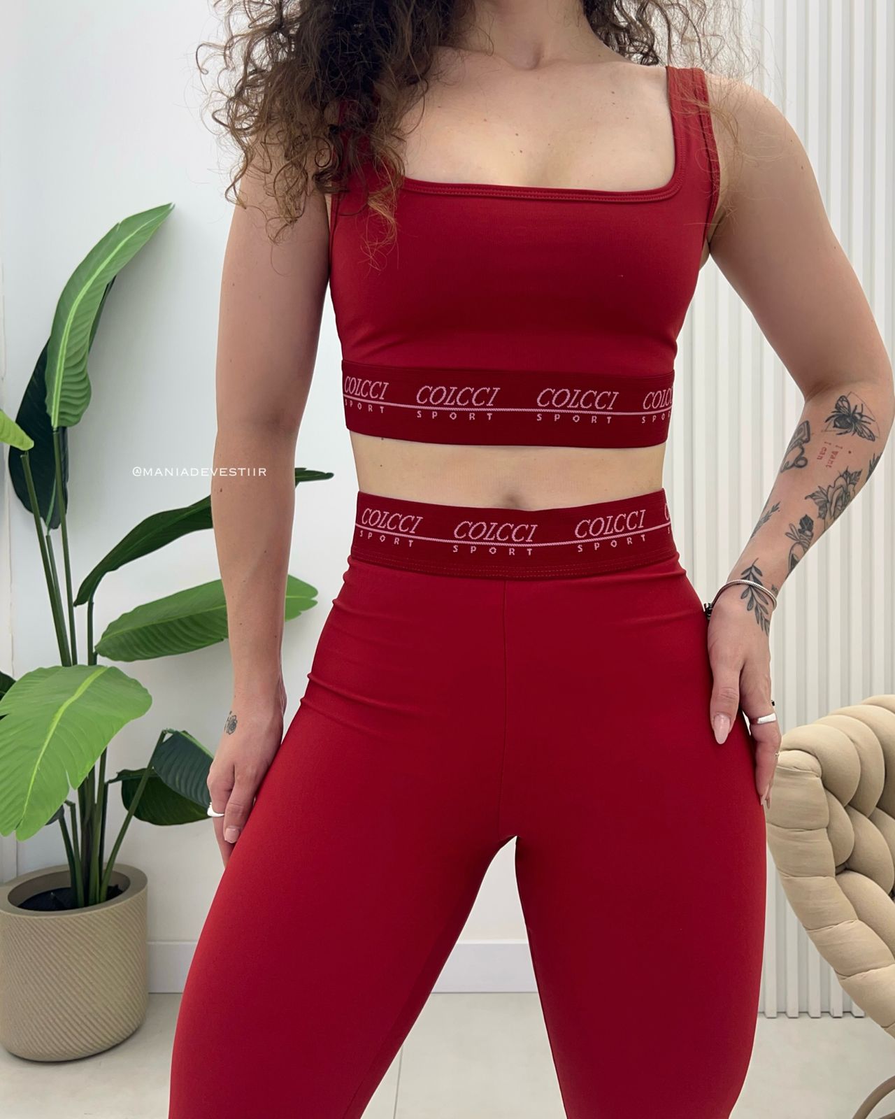 Calça Legging Colcci Vermelha 89525