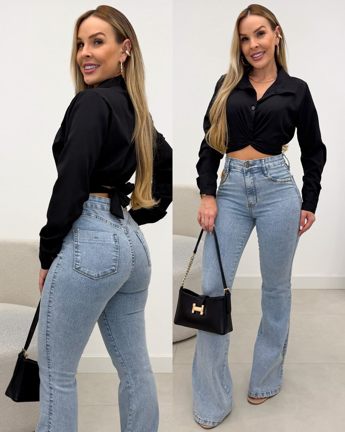Cropped Camisa Mirela 136680