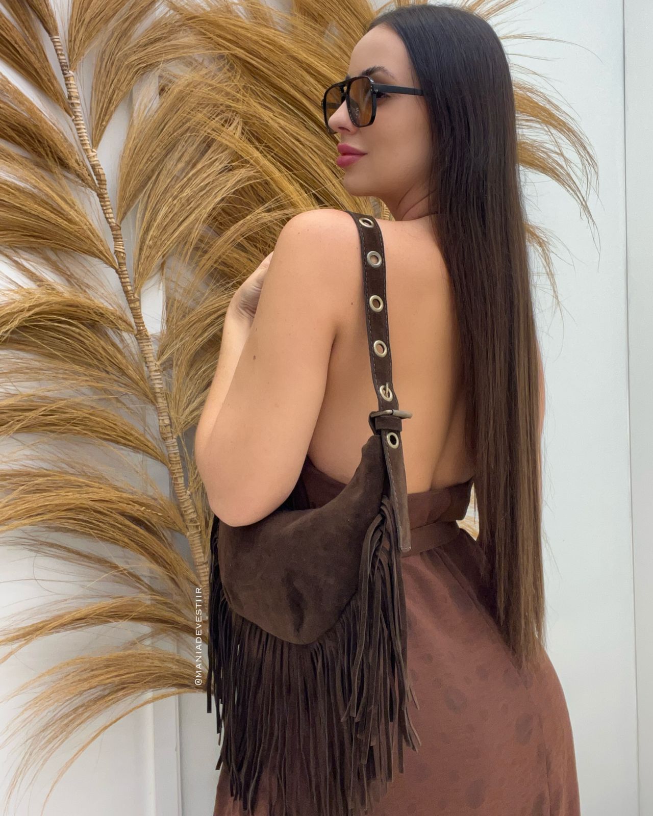 Bolsa Sidney Chocolate 95678
