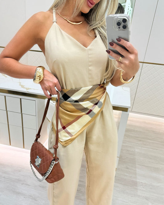 Lenço Esther Xadrez 93626