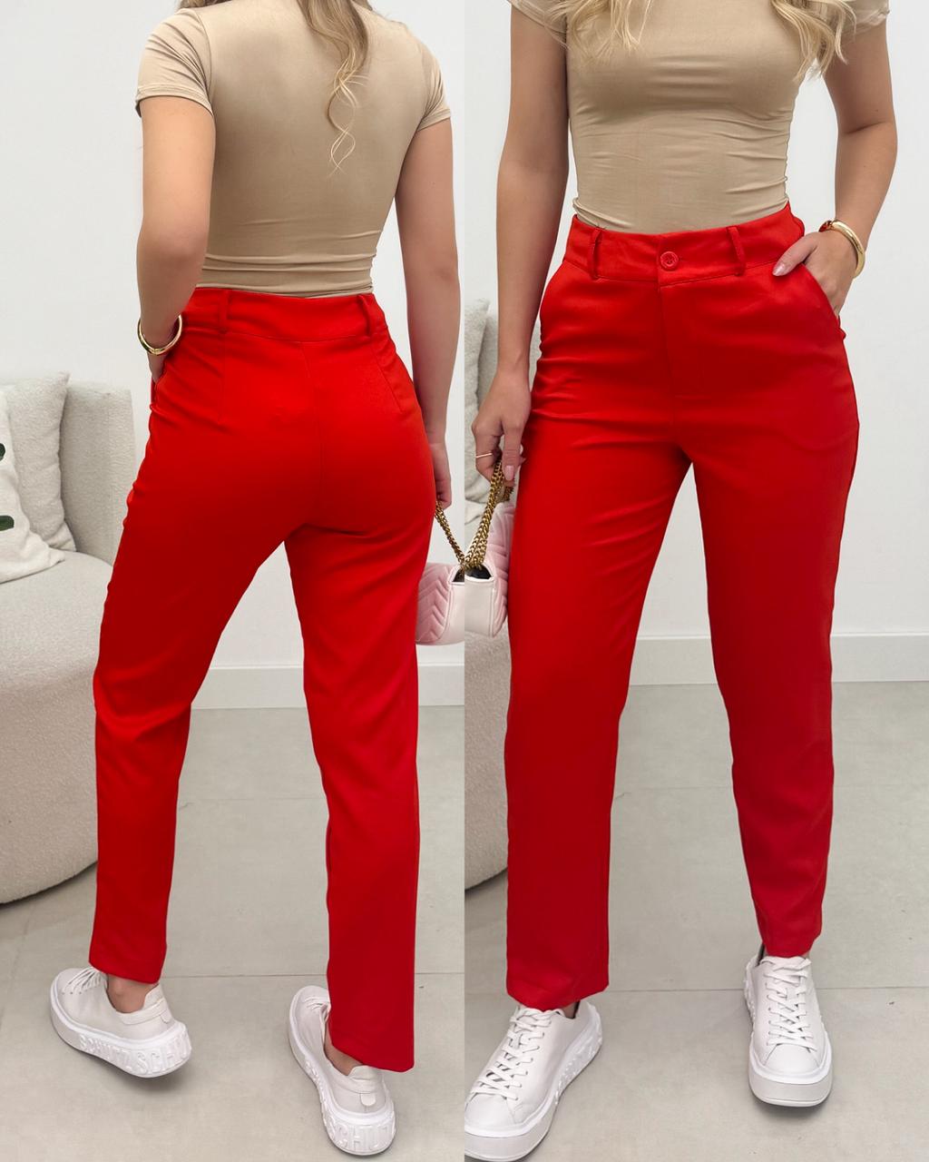 BLACK Calça Cintia Vermelho 116635