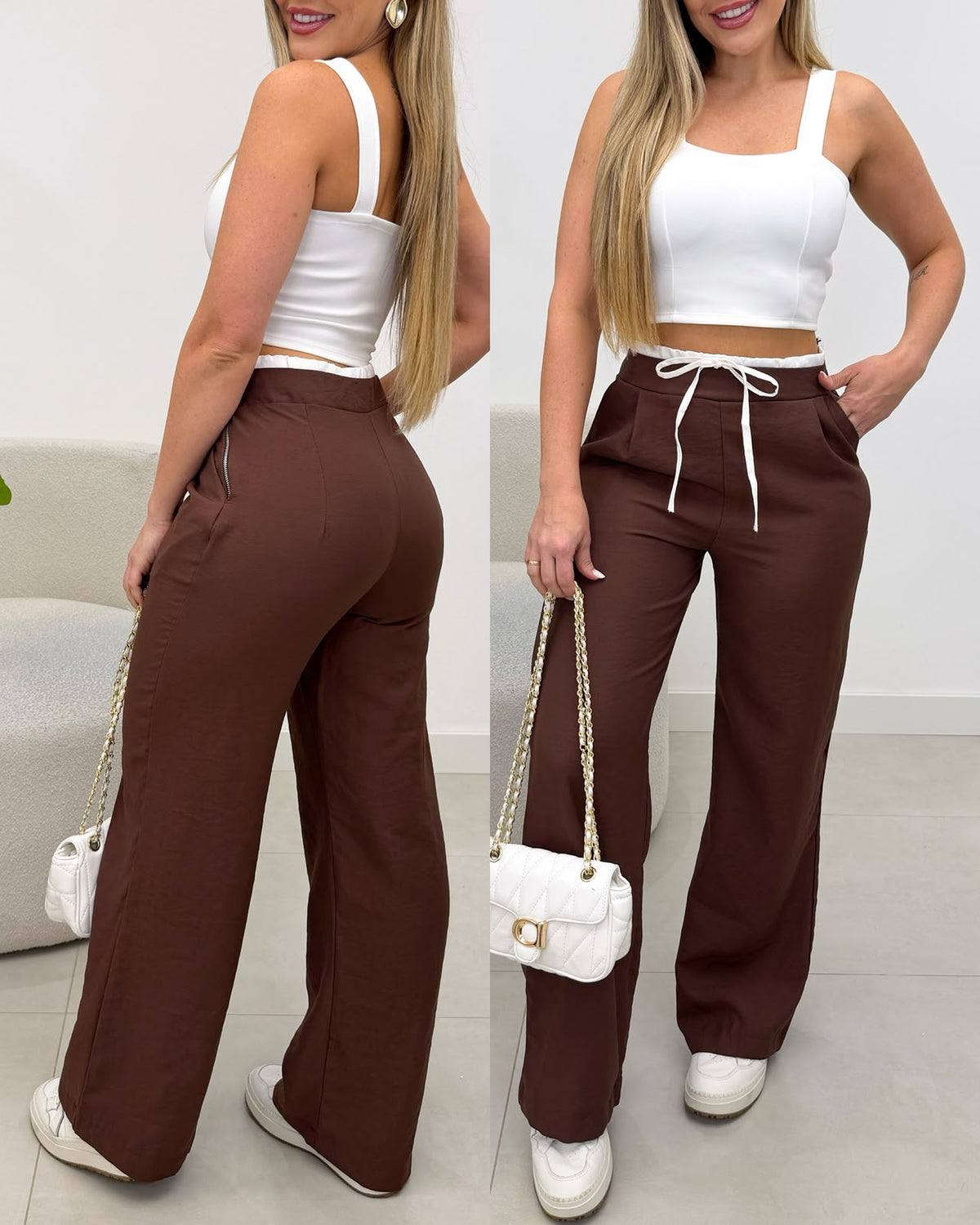 Calça Samanta Marrom 136718