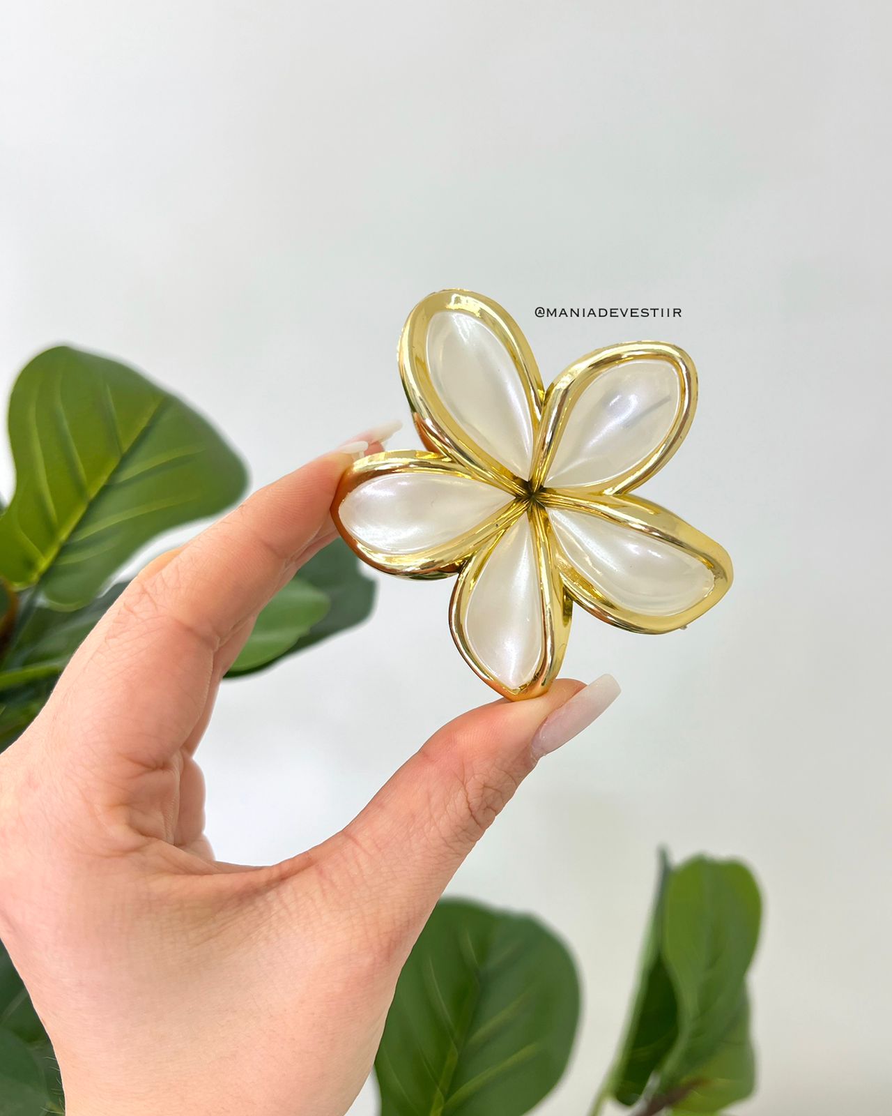 Presilha Cristina Creme 113622