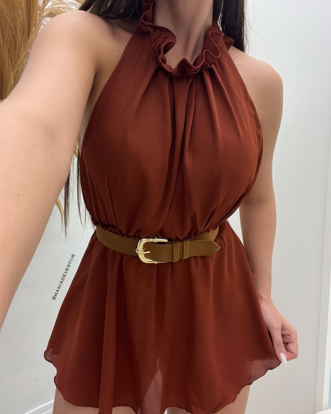 Cinto July Caramelo 91493