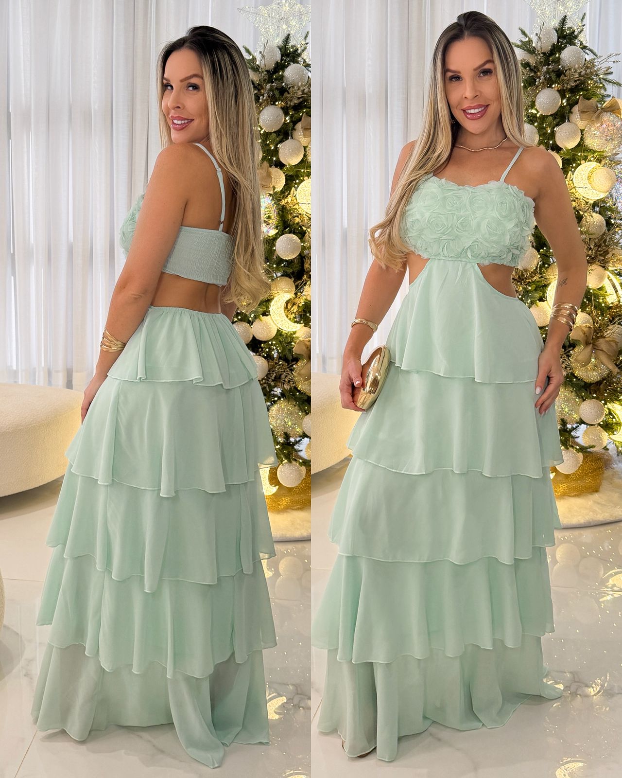 Vestido Mariela Verdinho 117679