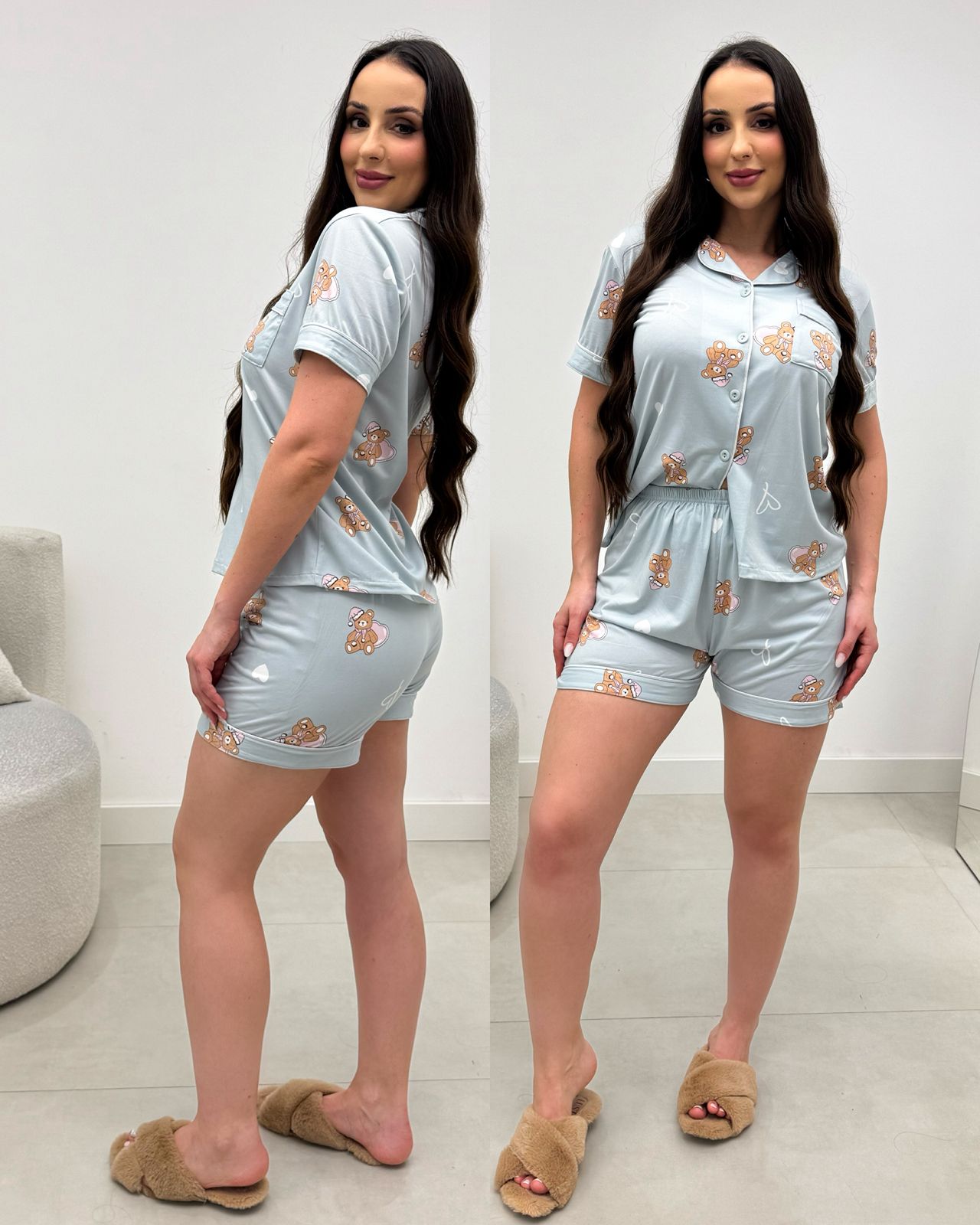Pijama Barbara Verde Menta 136288