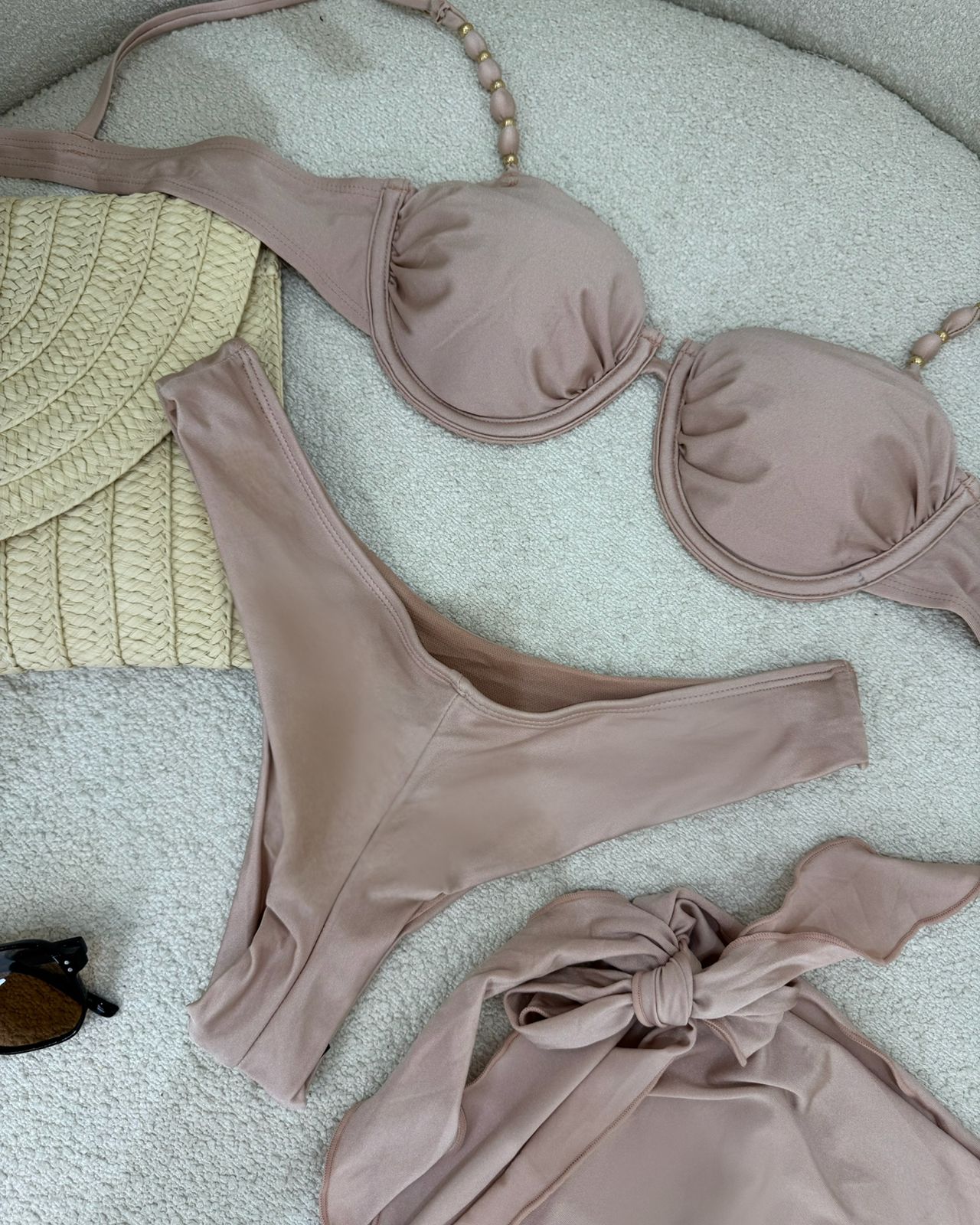 Biquíni 3 Peças Cleonice Rose 116258