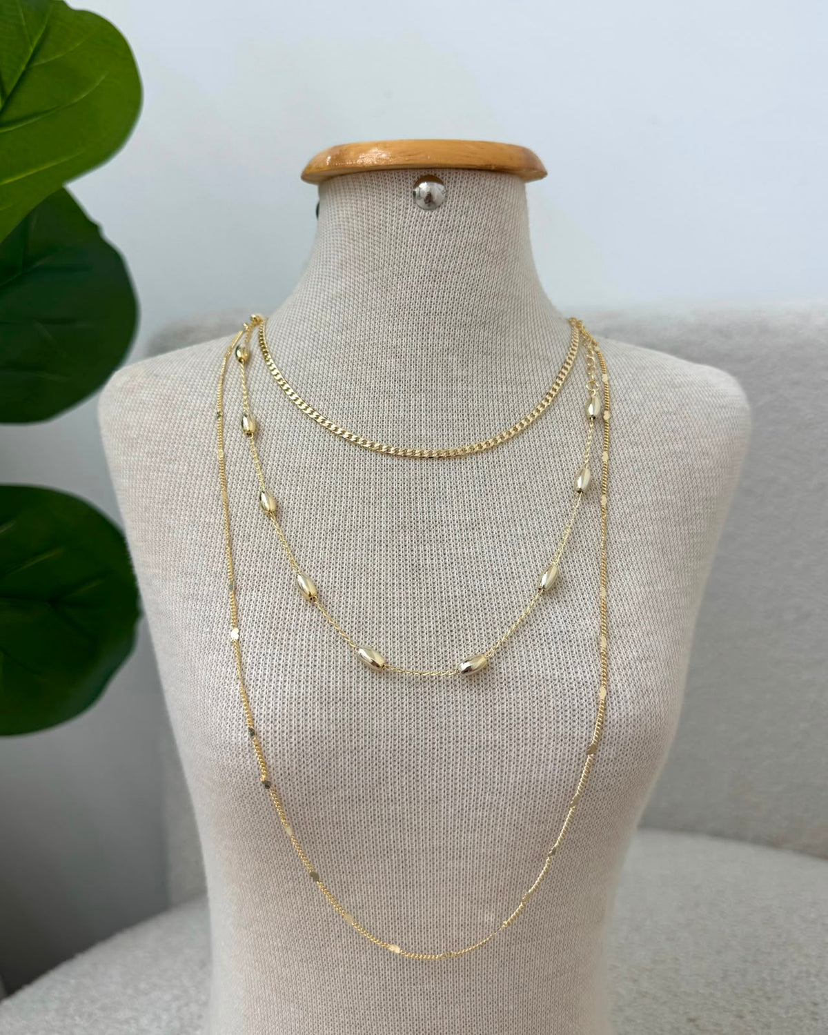 Colar Mania Essenza Dourado 136638