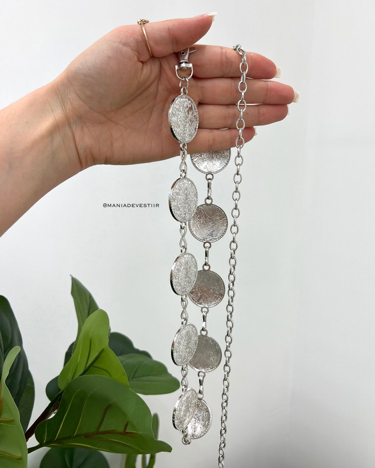 Cinto Claudete Prata 113290