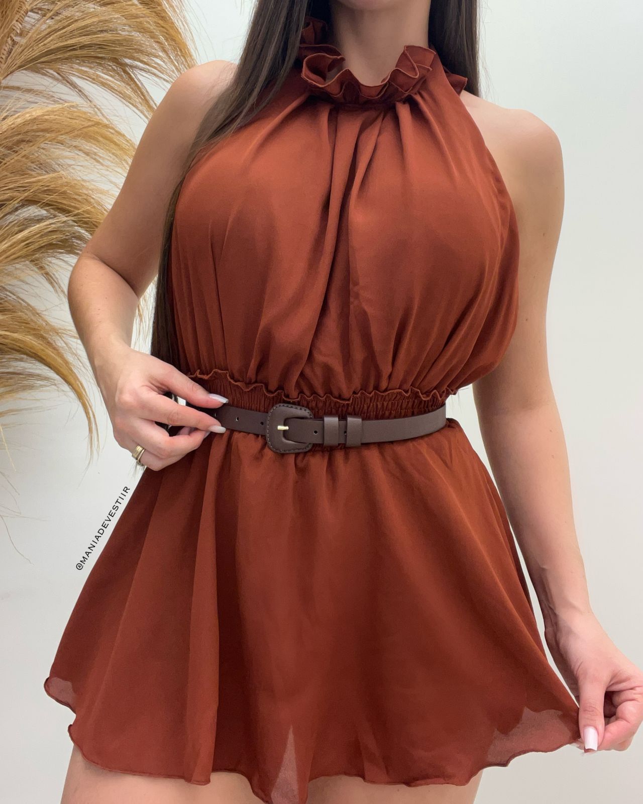 Cinto Lucia Chocolate 91522