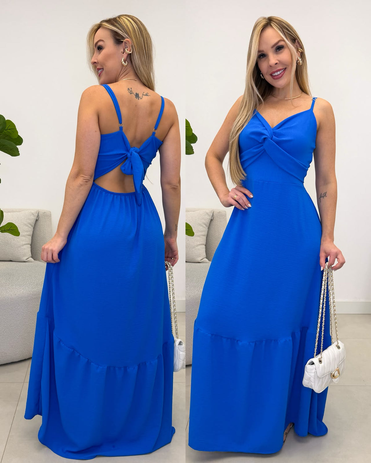 Vestido Larrisa Azul 136775
