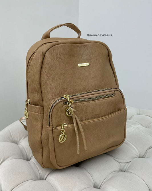 Mochila Maelle Bege 100285