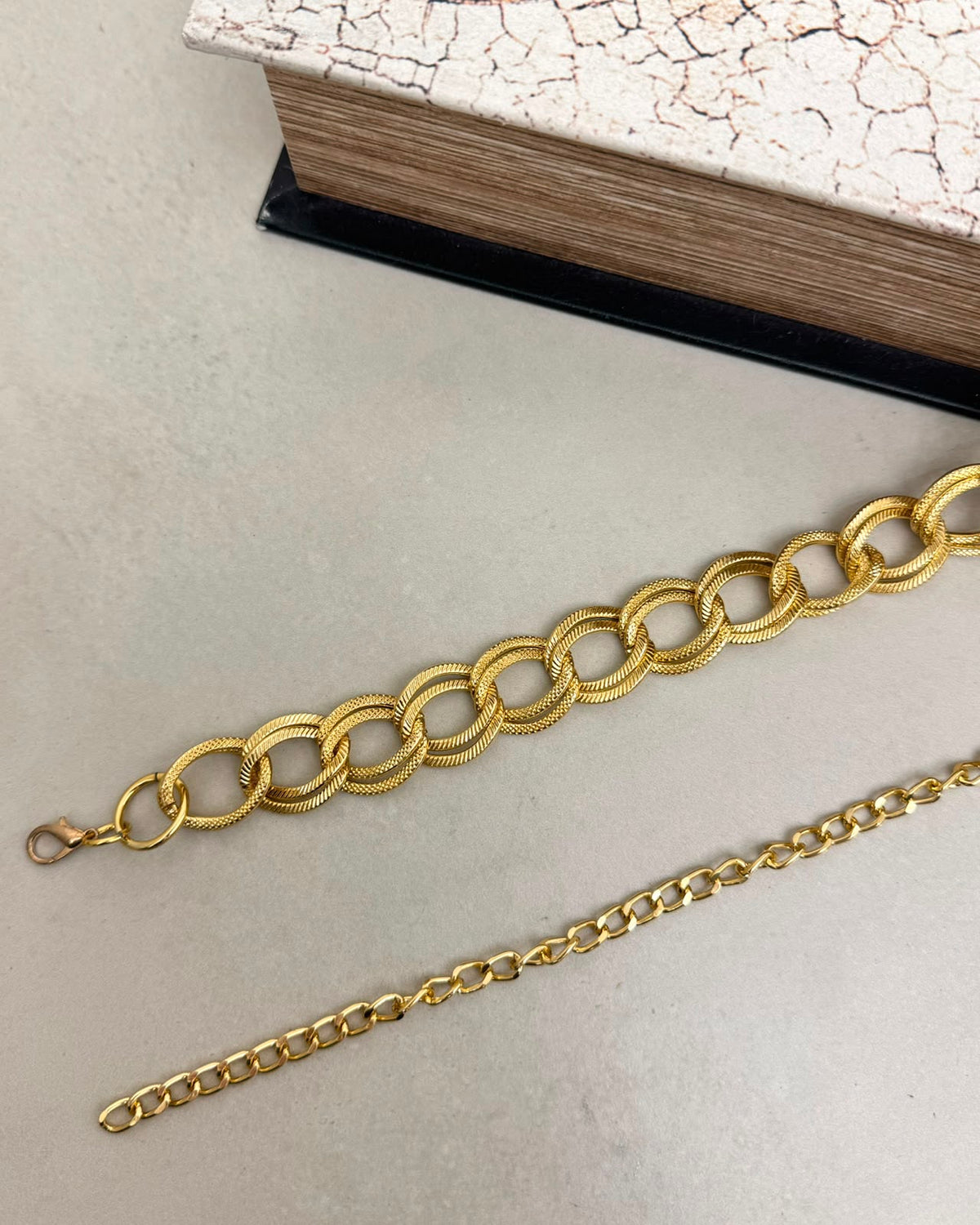 Cinto Corrente Mania Essenza Dourado 136634