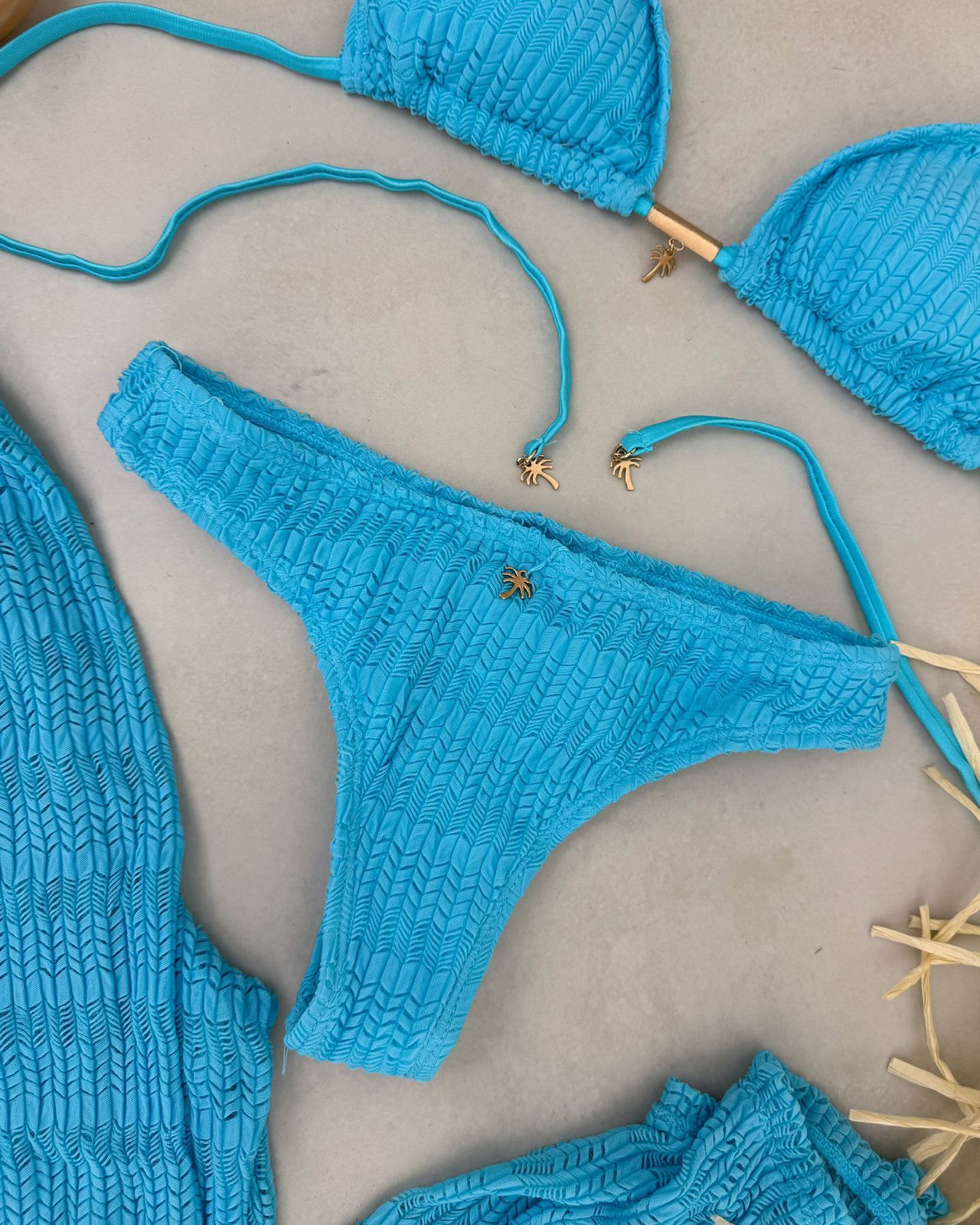 Biquíni 3 Peças Amabi Azul 120200