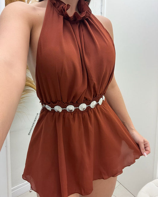 Cinto Esthefani Prata 91515