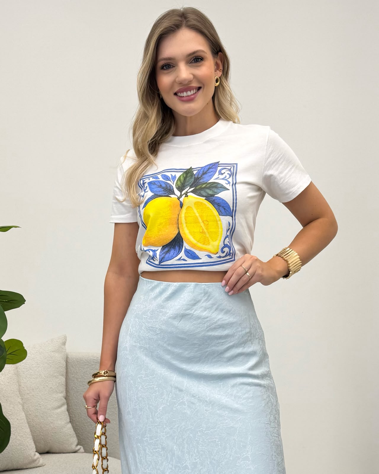 T-Shirt Limão Andréia 135958