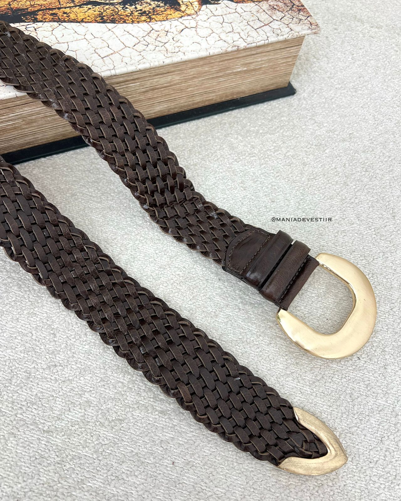 Cinto Amanda Marrom 113579