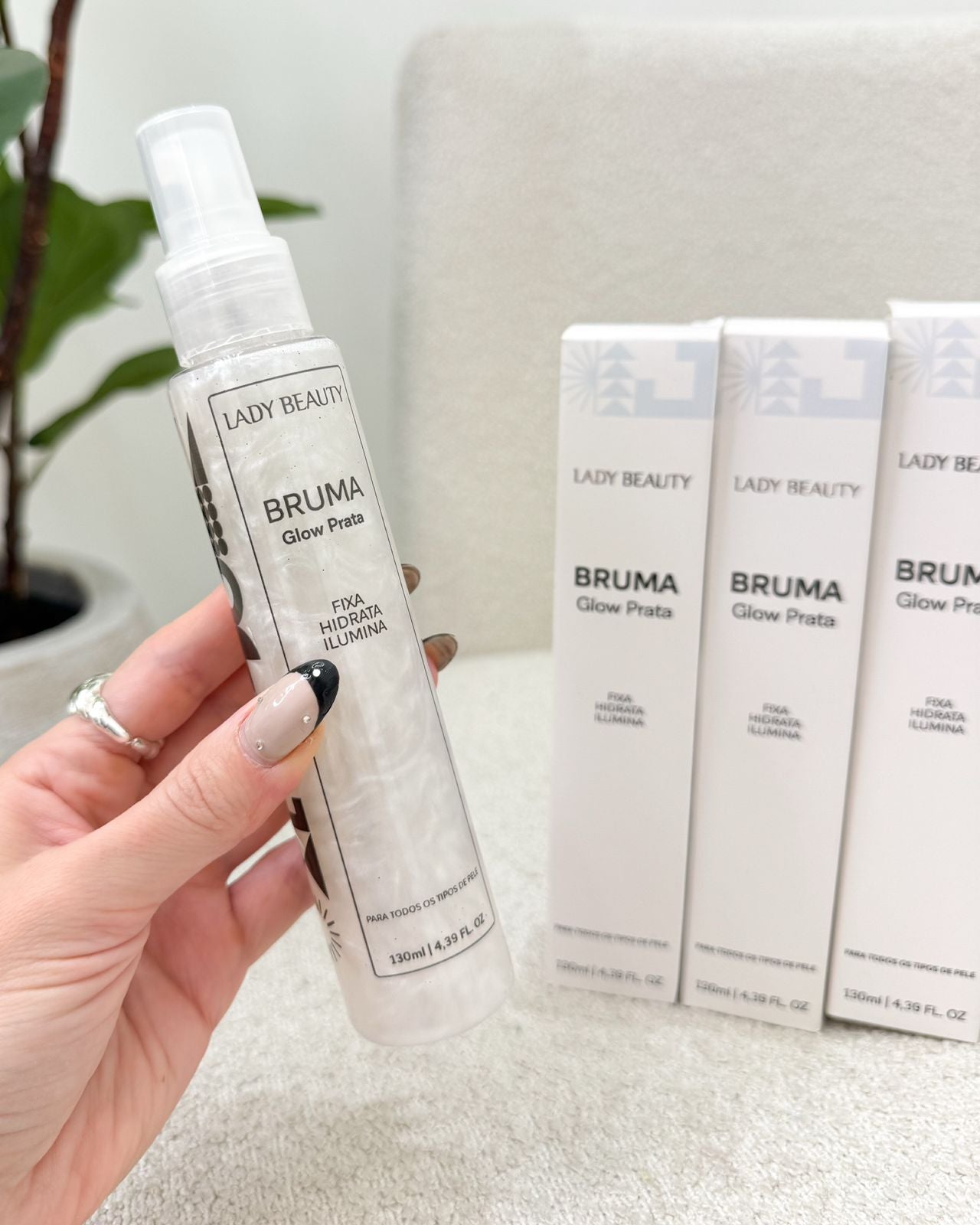 Bruma Glow Prata Mania Make 129309