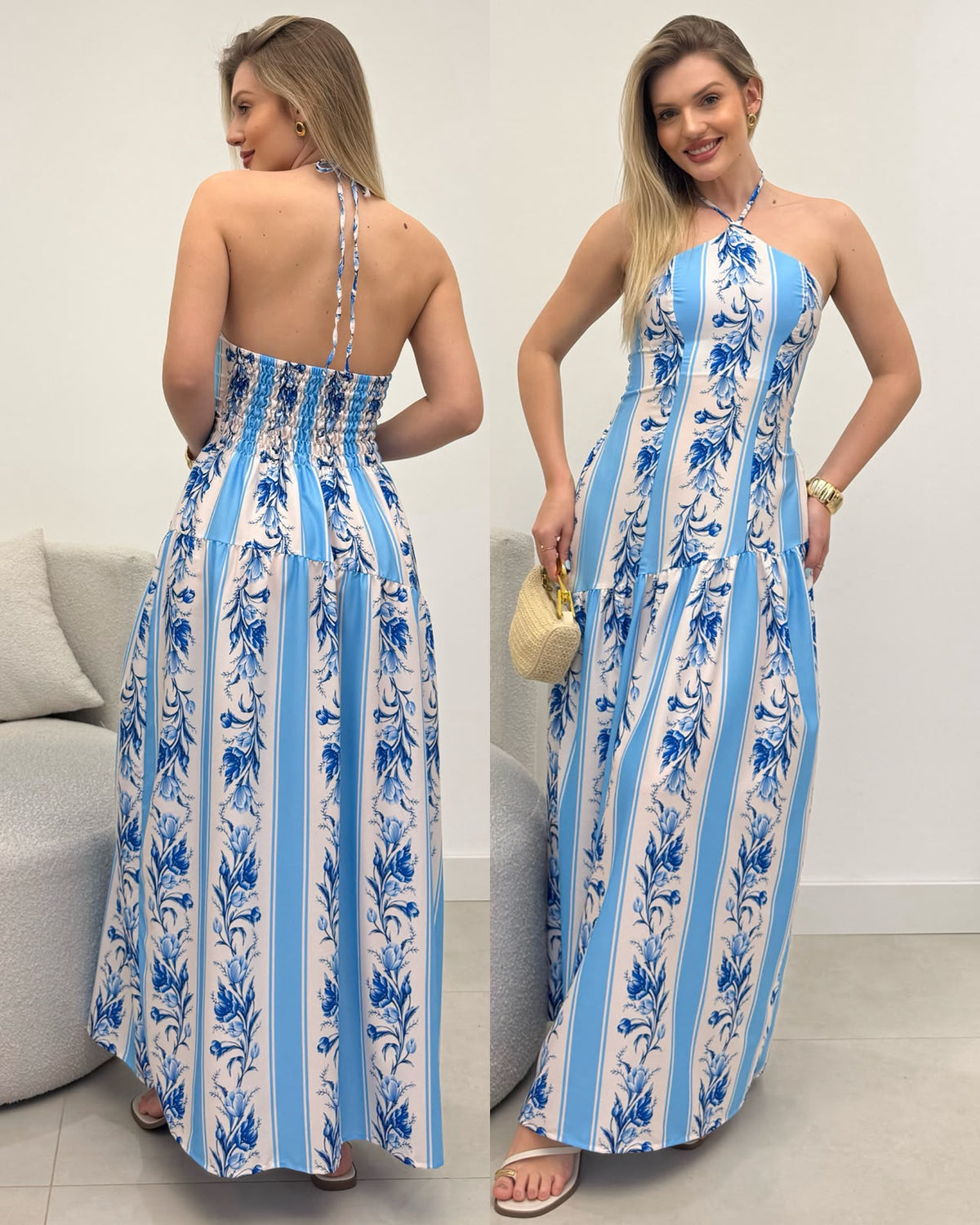 Vestido Simone Azul 136560