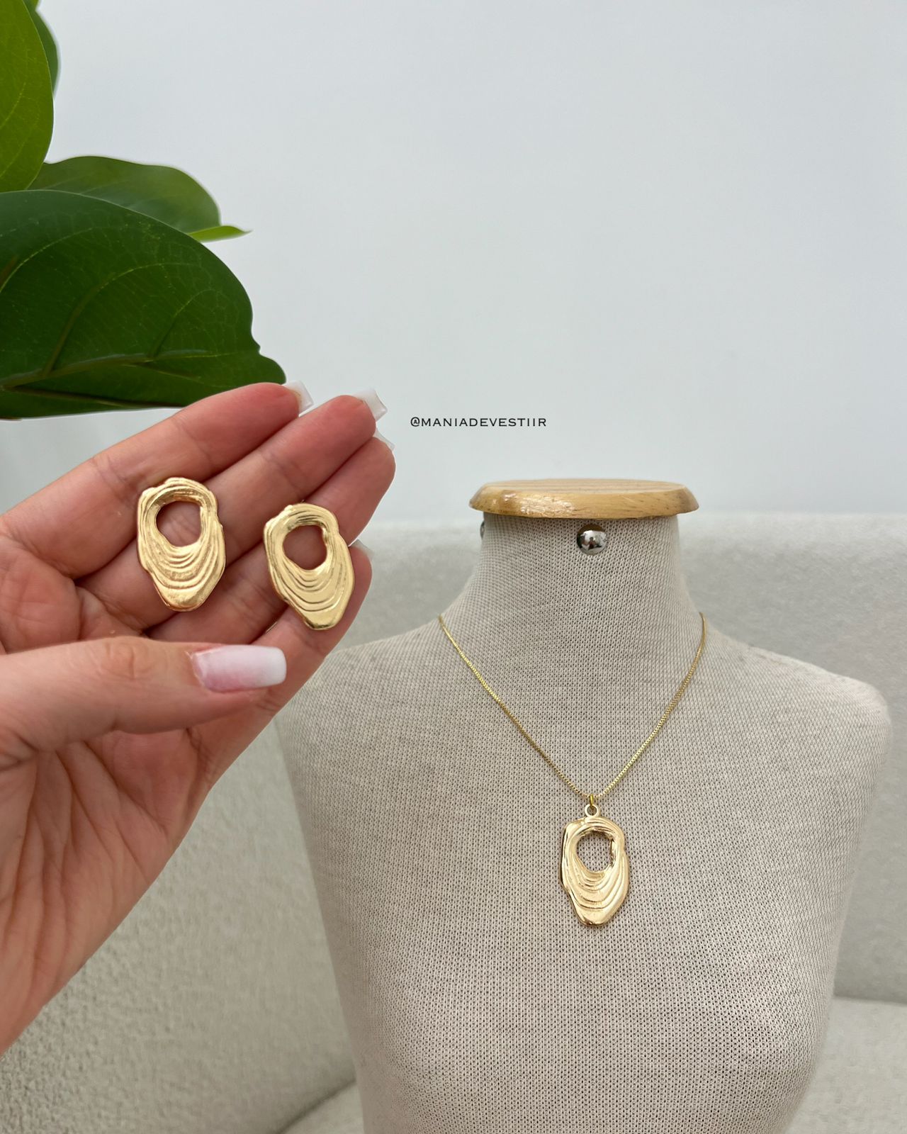 Conjunto Colar e Brinco Tatiana 108525