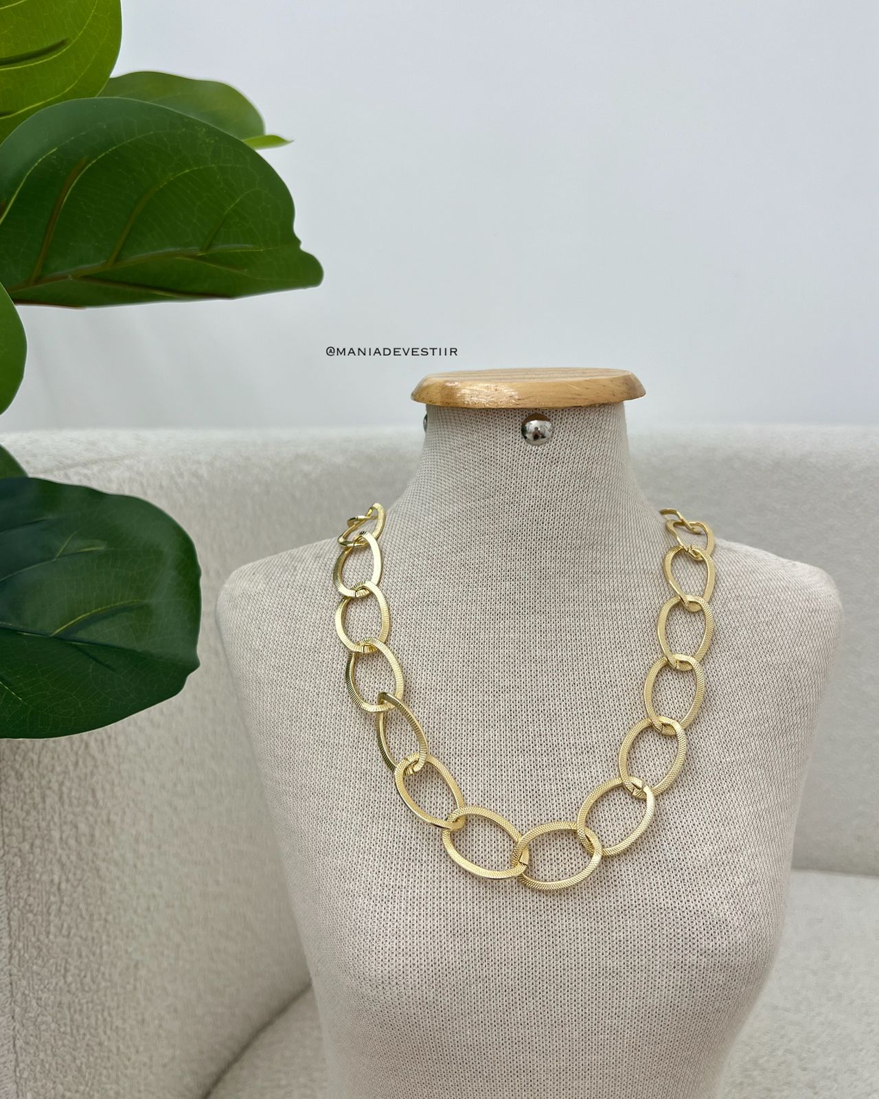 Colar Dourado Paloma 108503