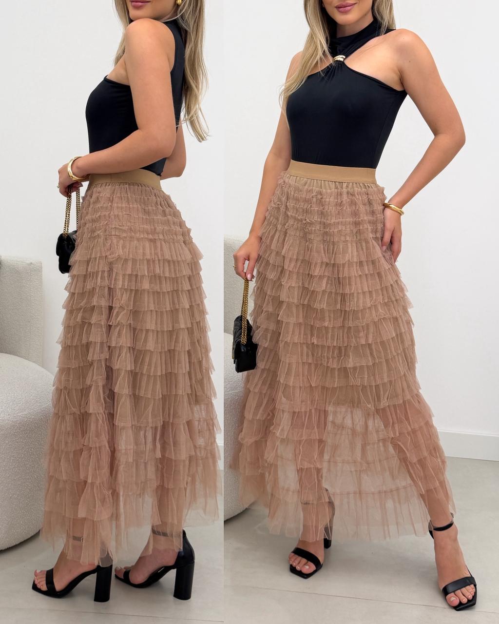 Saia Helena Bege 114415