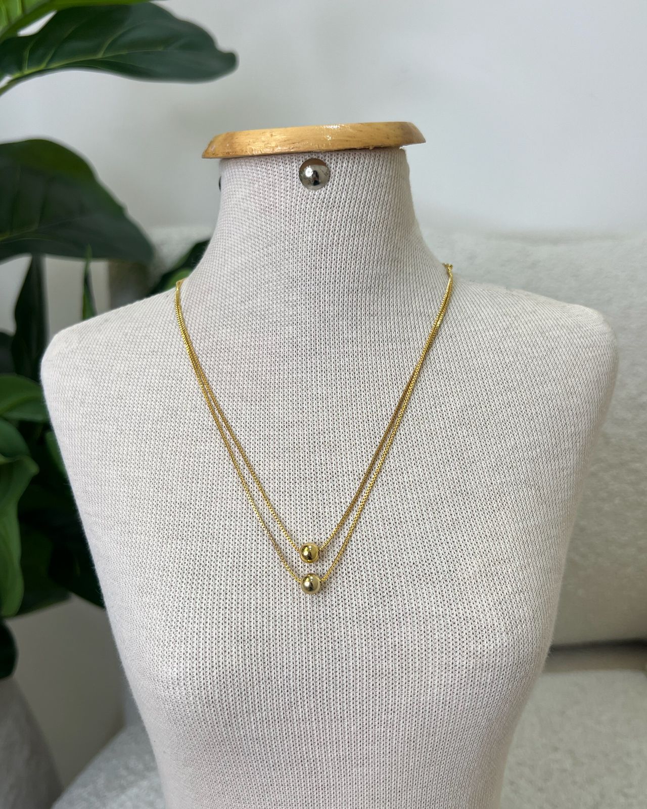 Colar Mania Essenza Dourado 124371