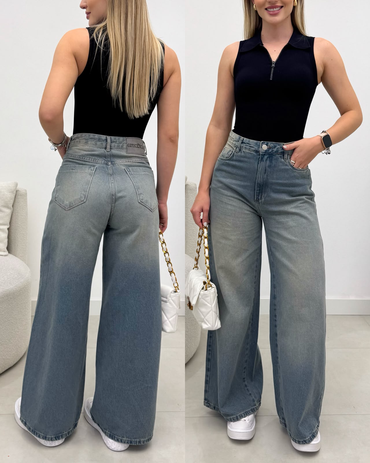 Calça Jeans Conciência Marilene 136257