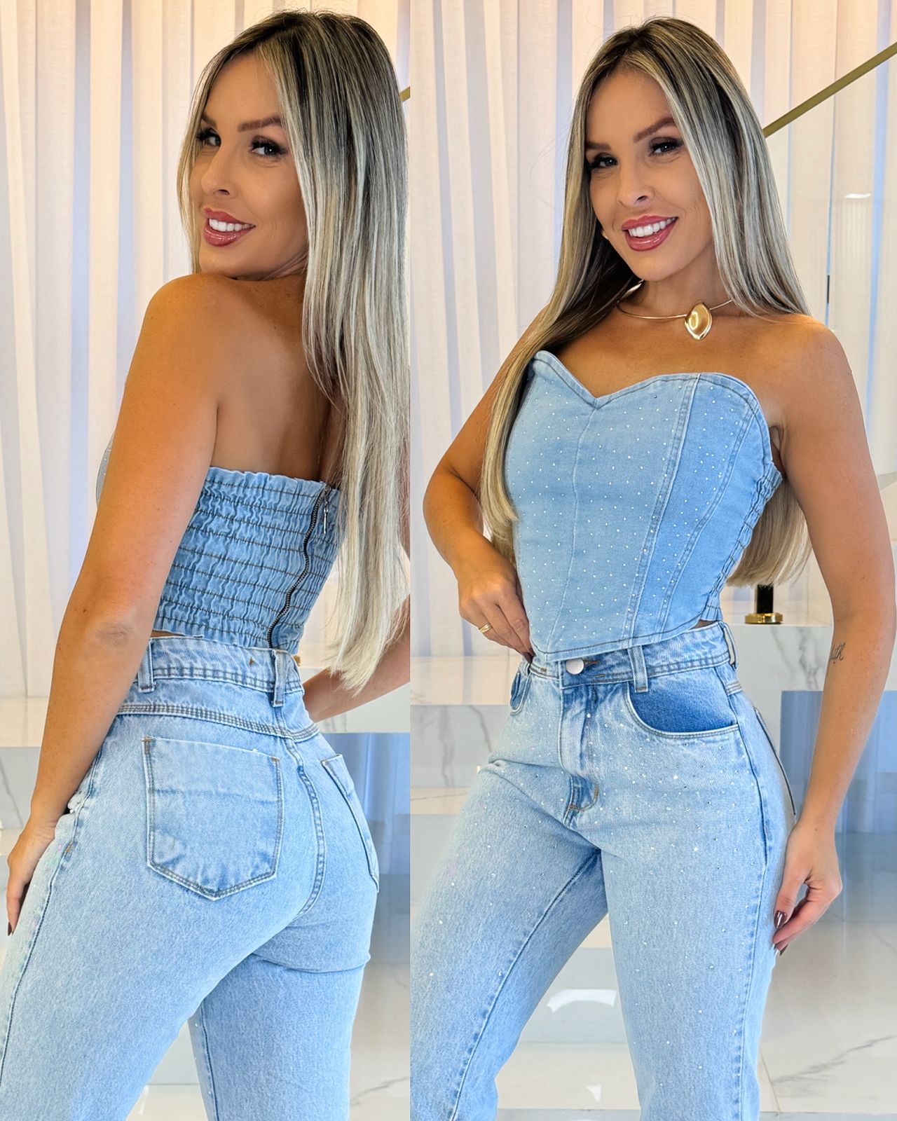 Cropped Jeans Suelen 95020