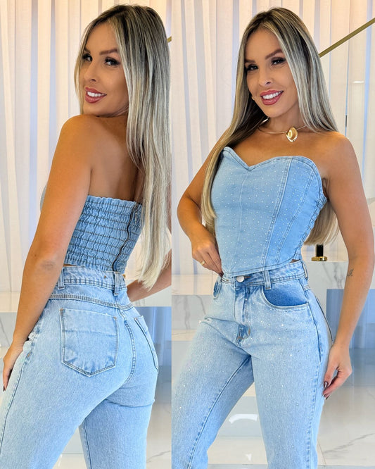 Cropped Jeans Suelen 95020