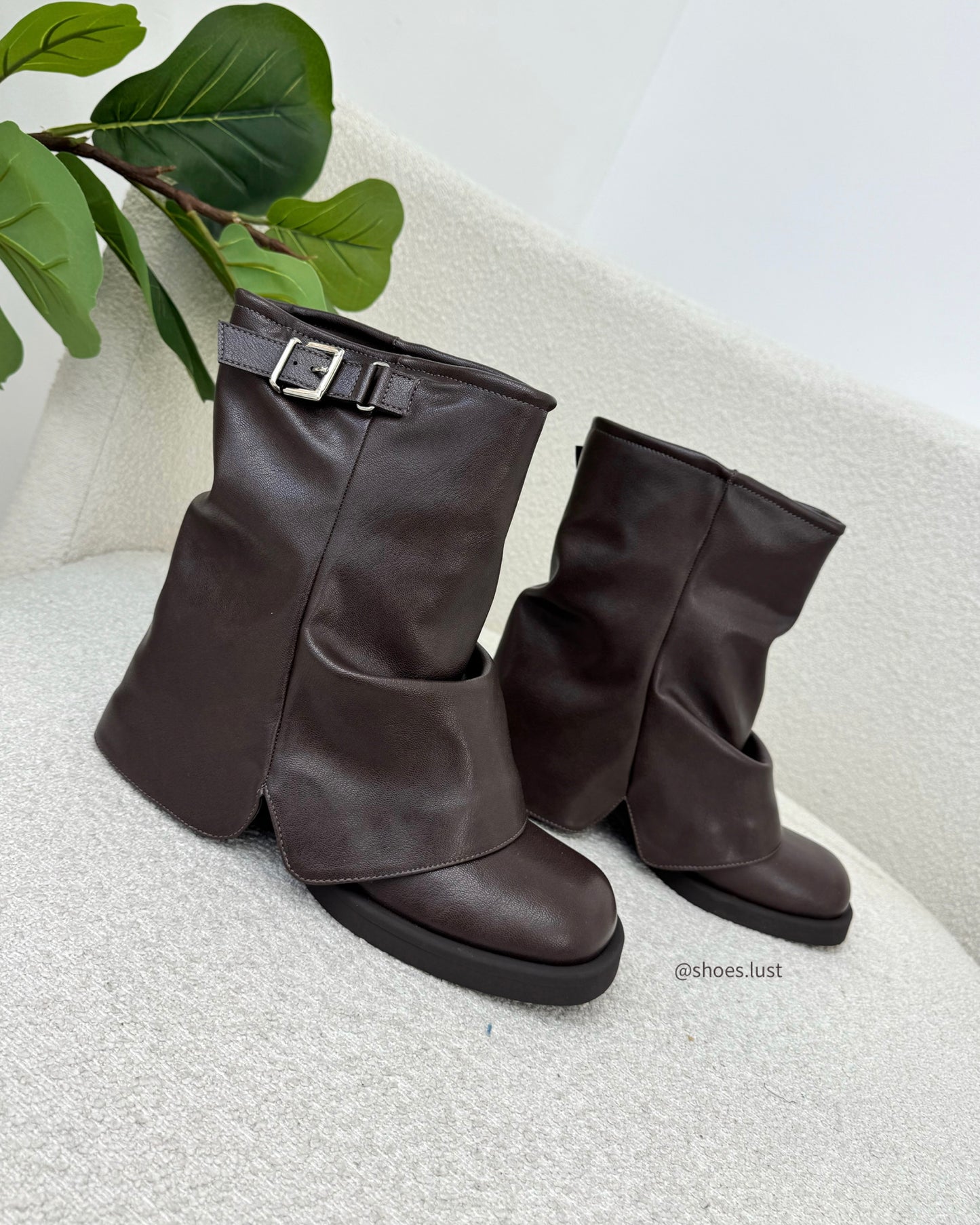 Bota Capa Lust Shoes Mona Chocolate – 129226