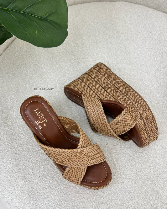 Anabela Lust Shoes Lidia Conhaque – 105094