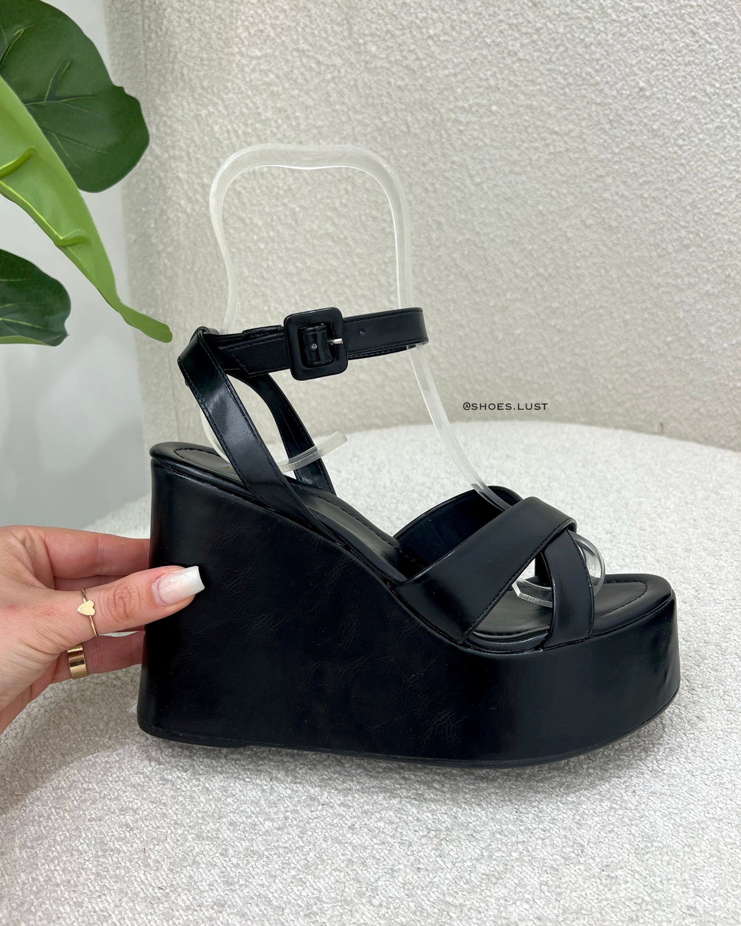 Anabela Lust Shoes Sofia Black – 116698