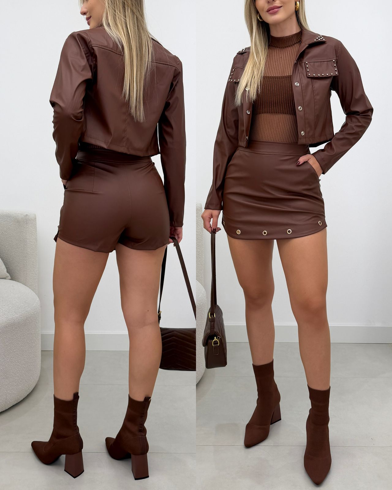 Saia Shorts Courino Lola Chocolate 129261