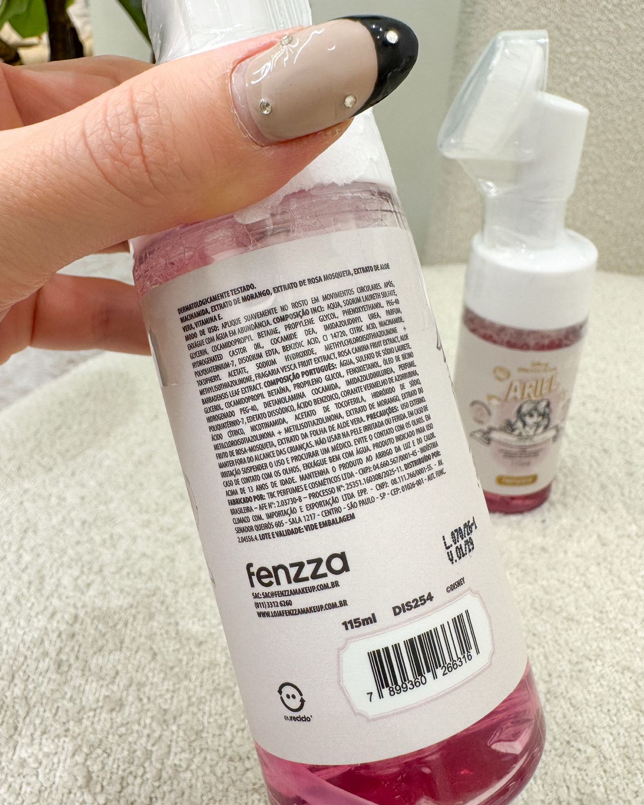 Espuma Facial Fenzza Mania Make 129316