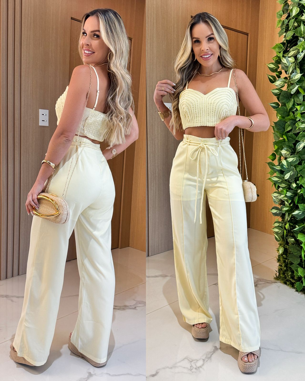 Conjunto Selma Amarelo 109909