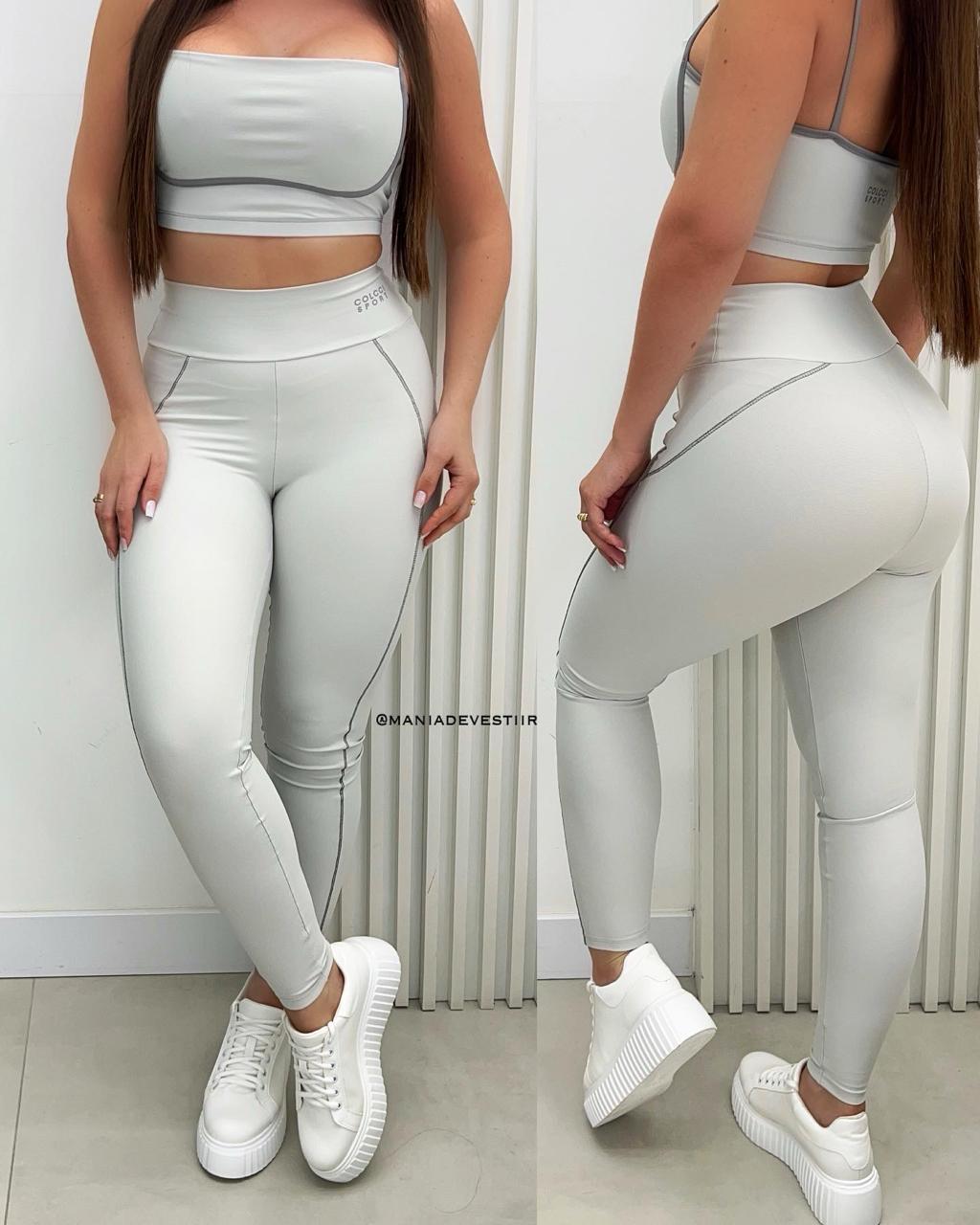 Calça Legging Colcci Cinza 60540