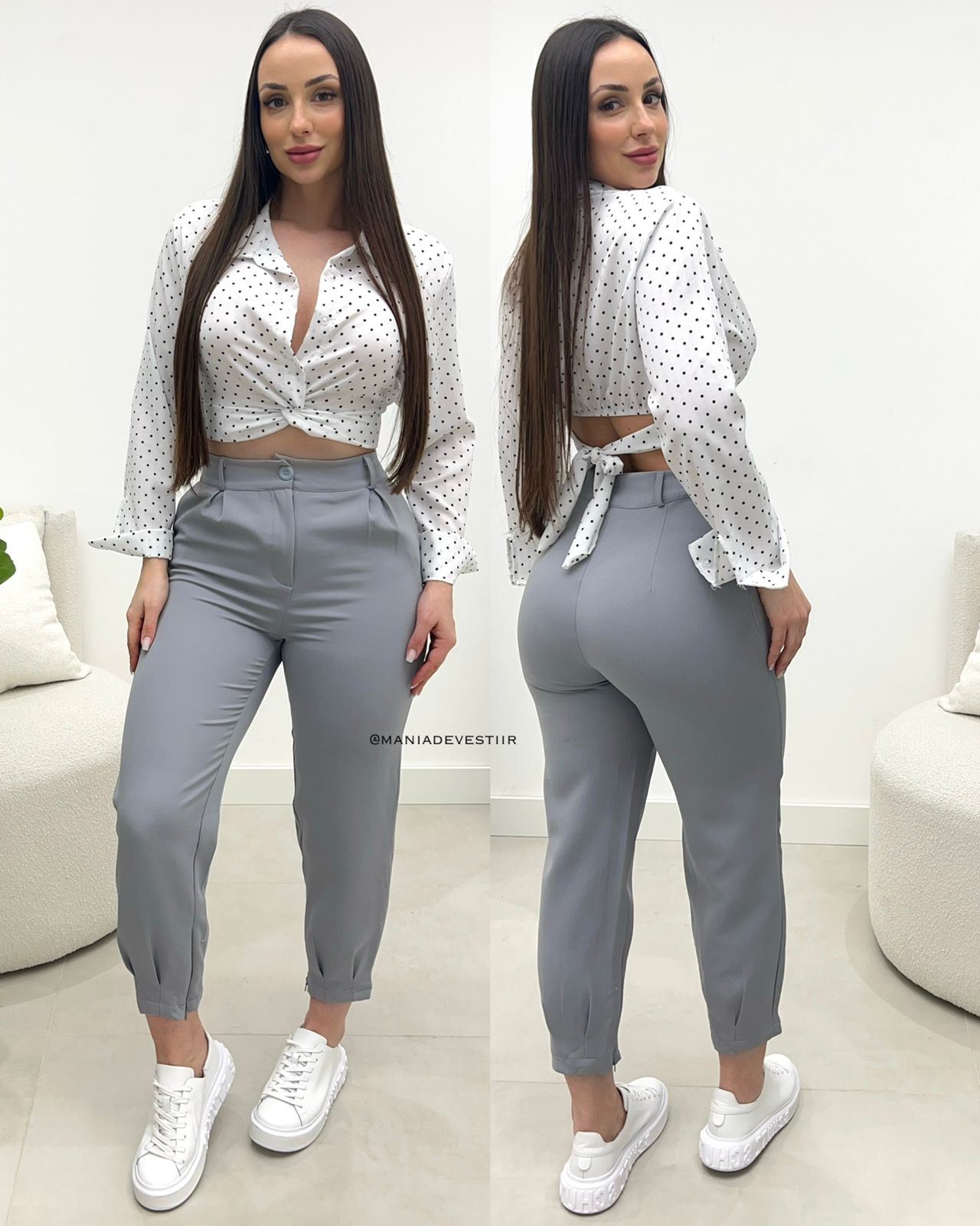 Calça Virginia Cinza 109837